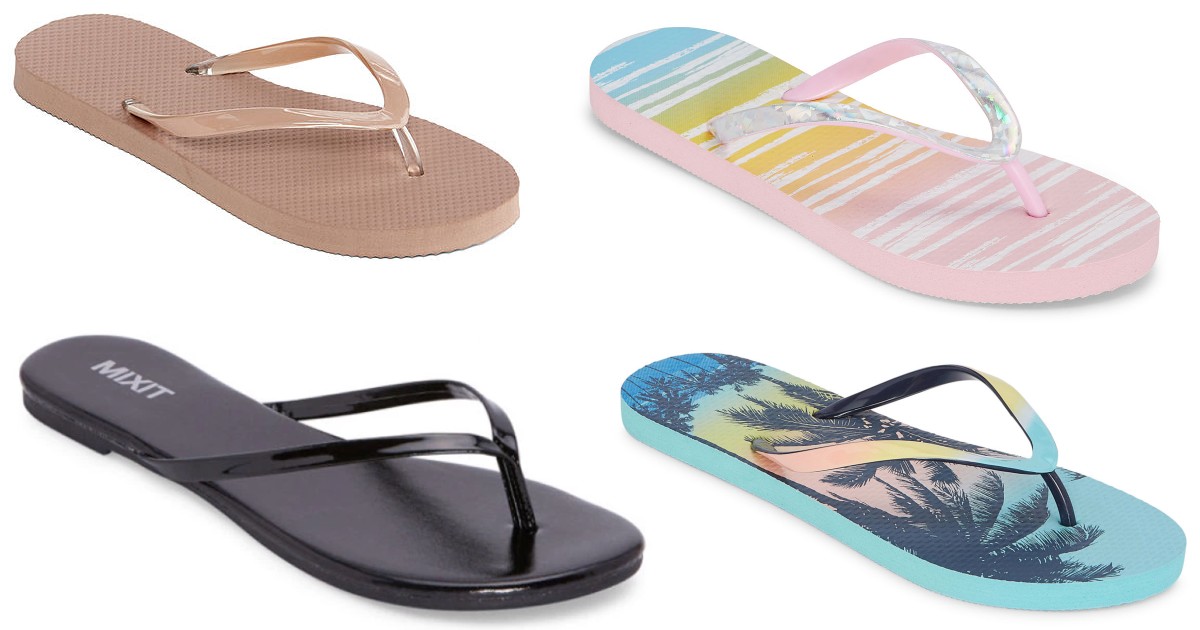 Women’s Sandals & FlipFlops ONLY 3.75 at JCPenney Daily Deals & Coupons