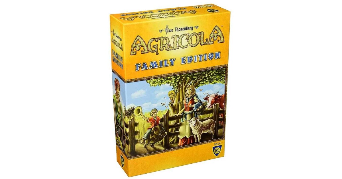 Agricola Family Edition Board Game ONLY $22.08 (Reg. $45)