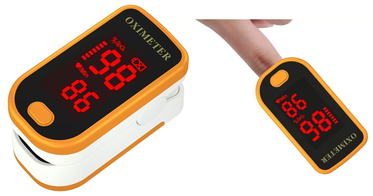 Fingertip Oximeter Heart Rate Monitor ONLY $35 Shipped (Reg $50)