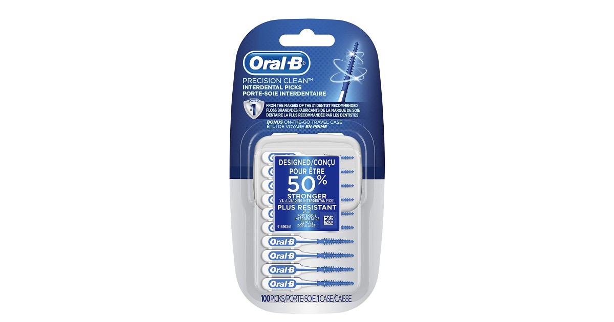 Oral-B Precision Clean Interdental Picks 100-Count ONLY $2.38