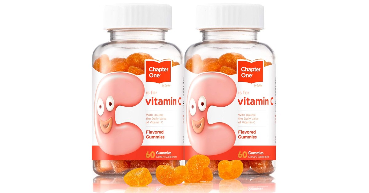 Chapter One Vitamin C Gummies 120-Count ONLY $11 (Reg $22)