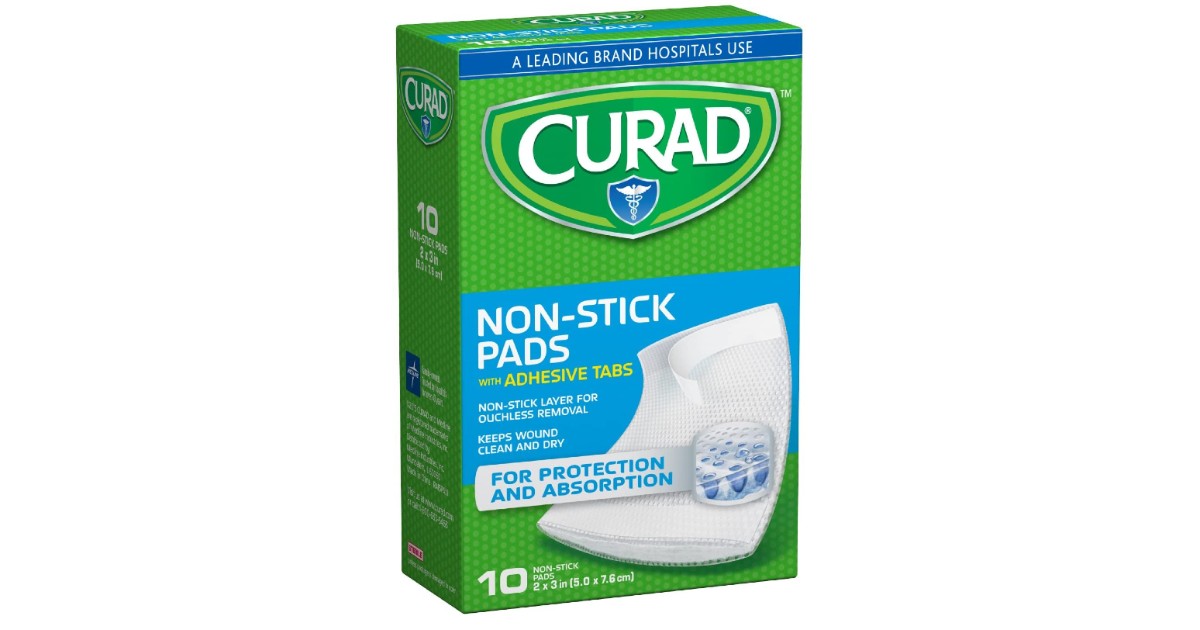 Curad Non-Stick Pads ONLY $1.42 on Amazon (Reg. $3.46)