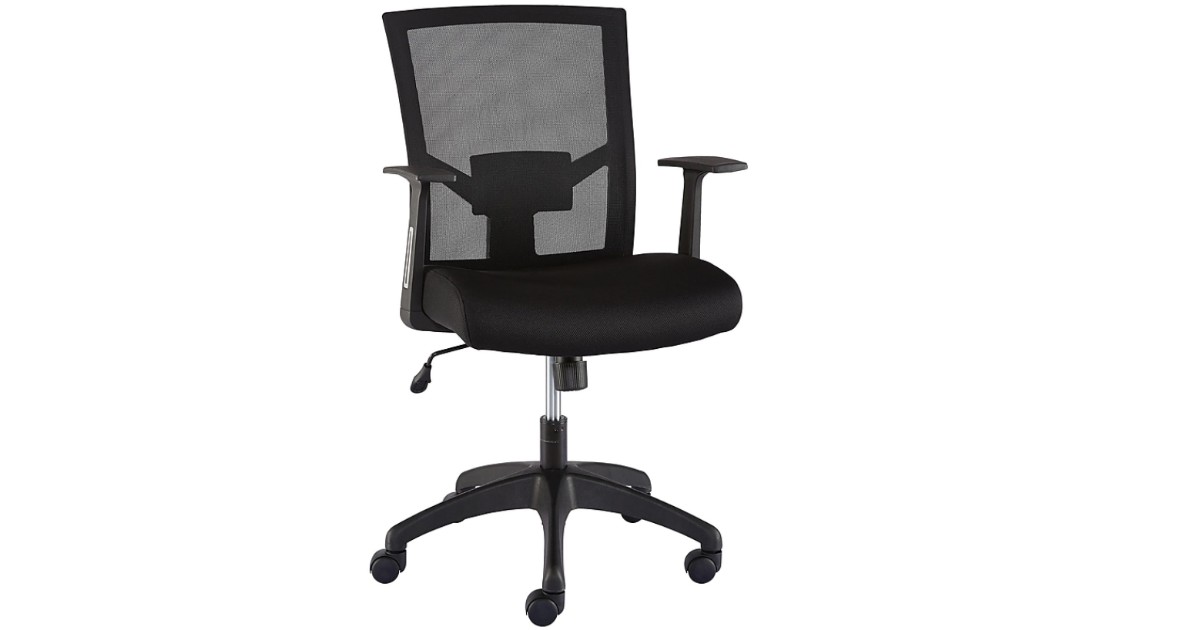 Ardfield Mesh Back Fabric Task Chair ONLY $74.98 (Reg $130)