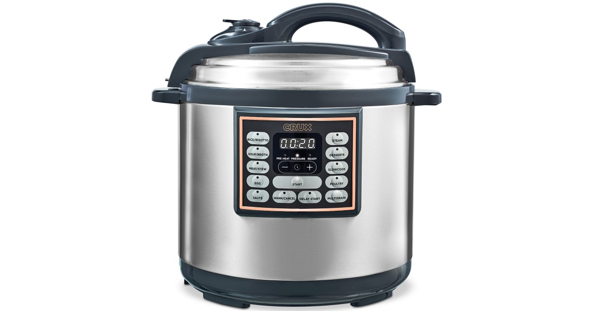 Crux 10-In-1 Instant Multi-Cooker ONLY $39.99 (Reg $145) at Macy's