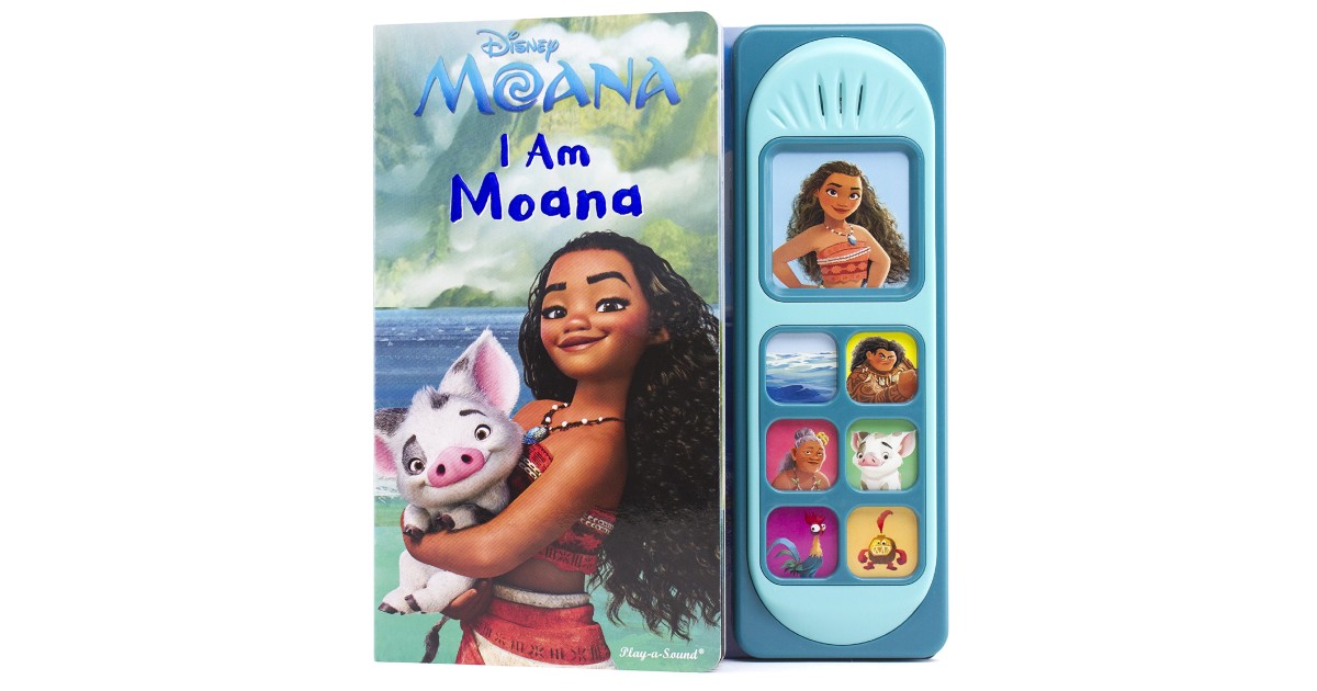 Disney Moana Sound Book ONLY $5.77 (Reg. $14)