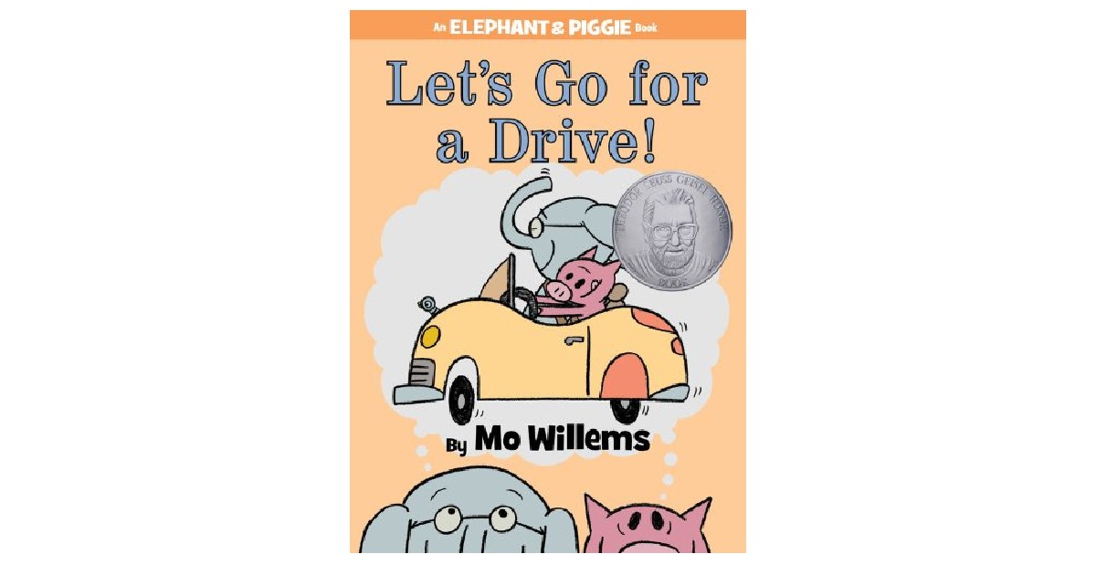 Let's Go for a Drive! Elephant & Piggie Book ONLY $5 (Reg. $10)