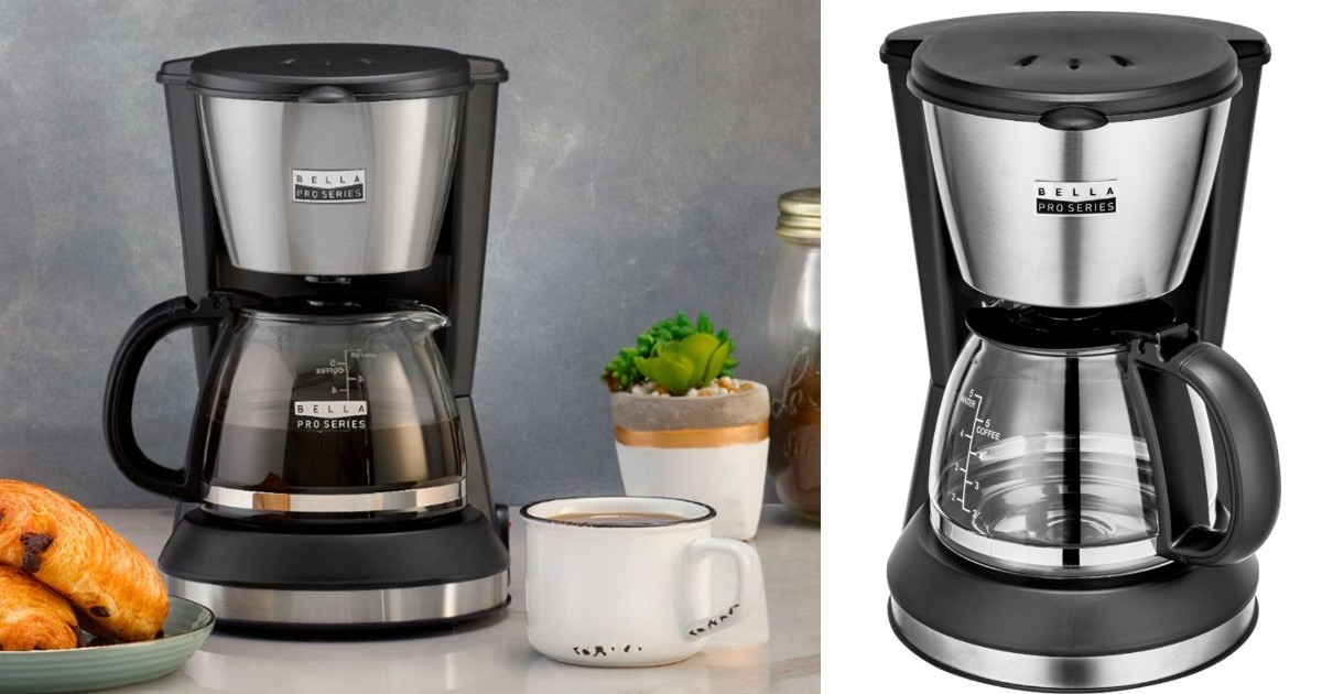 Bella Pro Series 5-Cup Coffee ONLY $9.99 at Best Buy (Reg $30)