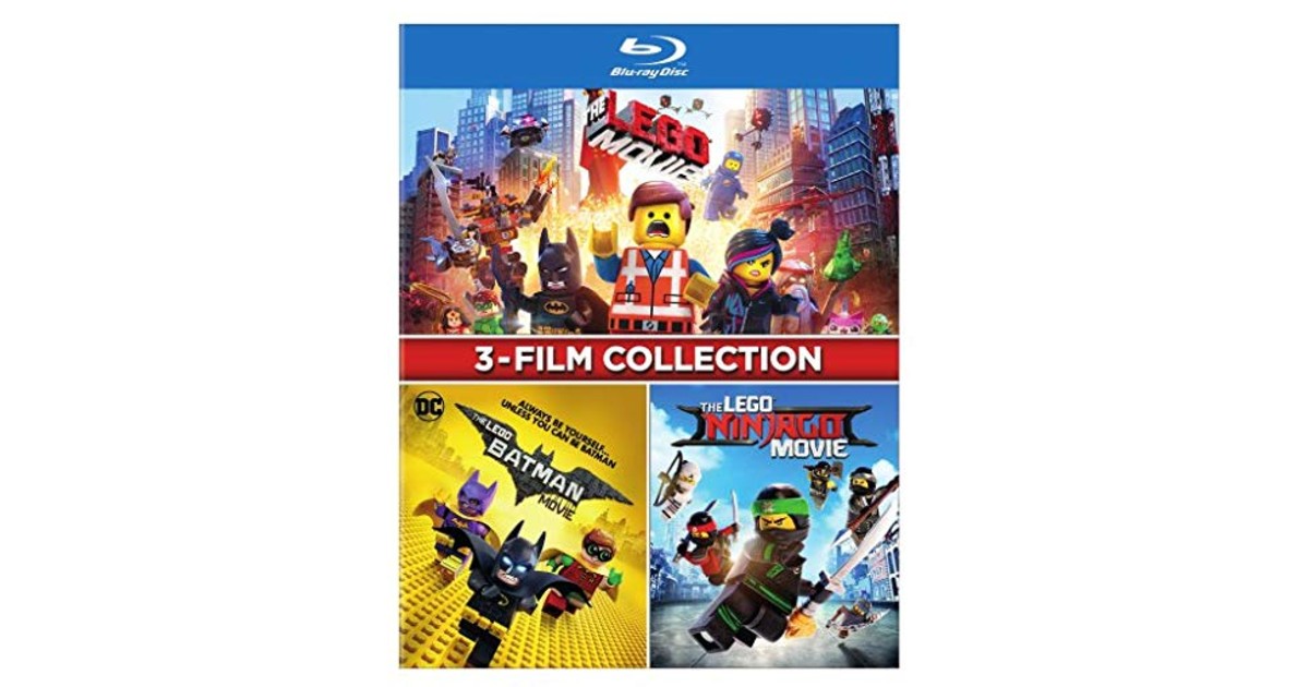The Lego 3-Film Collection Blu-ray ONLY $15 (Reg. $30)