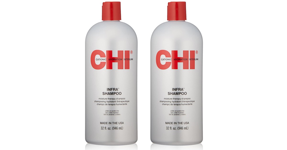 52% Off CHI Infra Shampoo 32-oz at Amazon