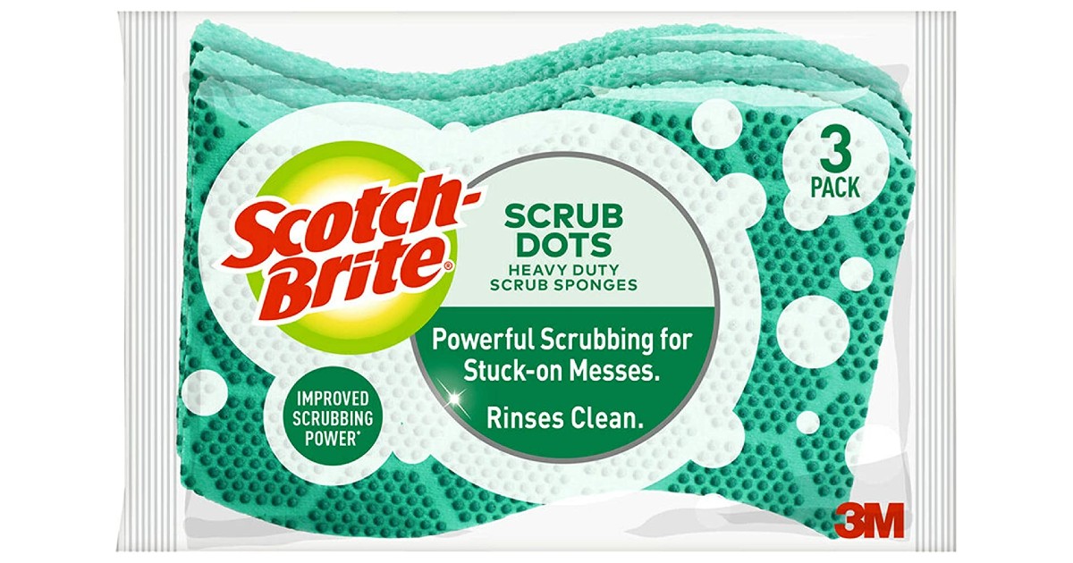 Scotch-Brite Sponges 3-Pack ONLY $2.35 Shipped