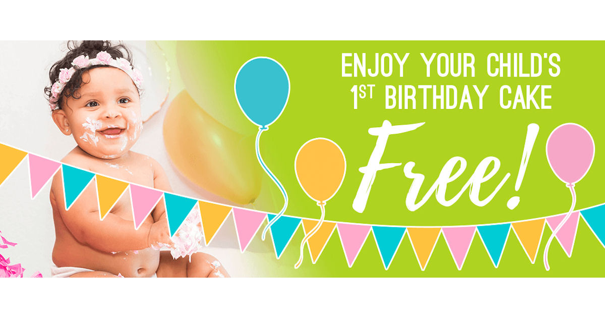 Free Baby s 1st Birthday Cake At Harris Teeter Free Product Samples