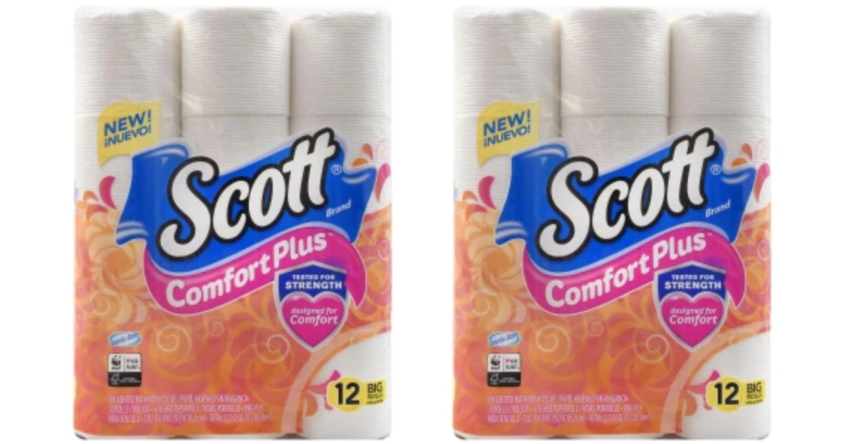 Scott Comfort Plus Bath Tissue 
