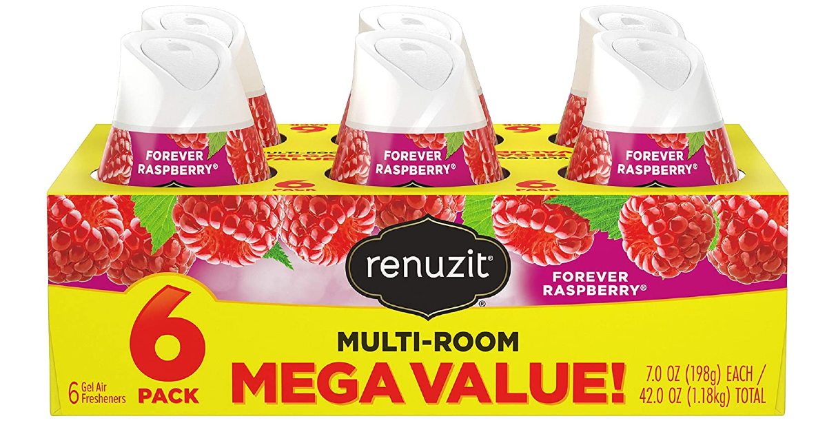 Renuzit Adjustable Air Freshener Gel 6-Pack ONLY $3.87 Shipped