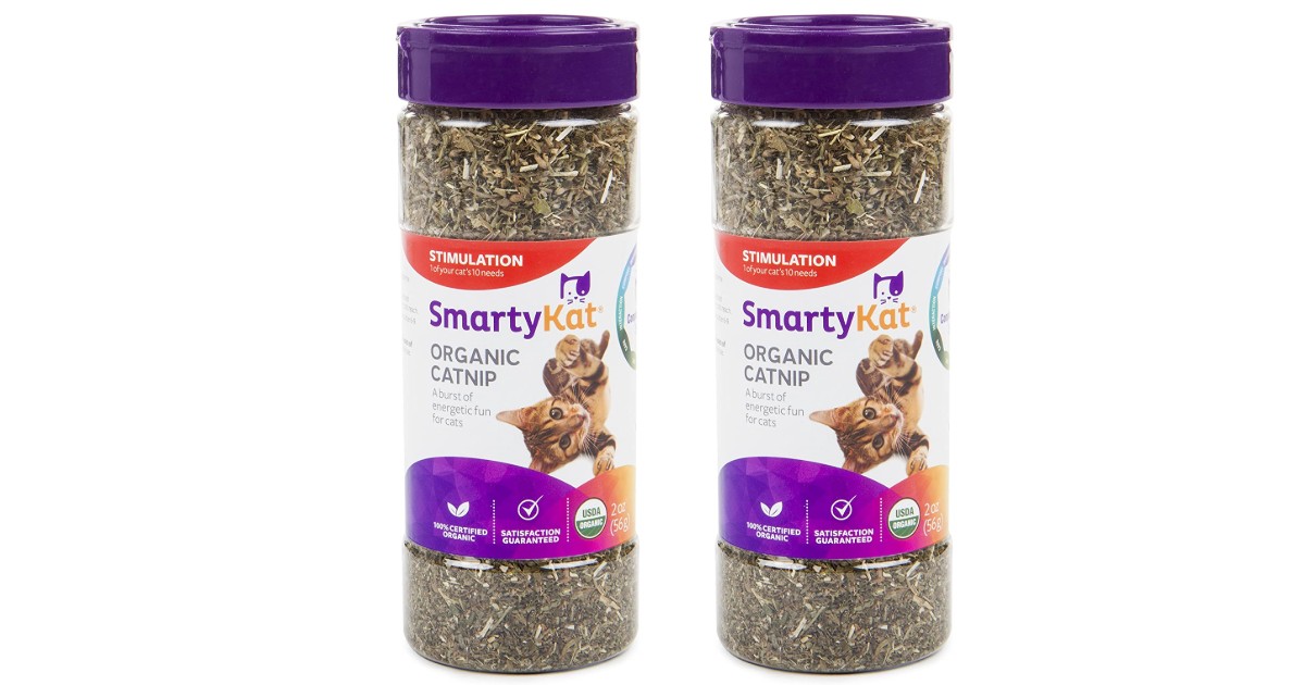 SmartyKat Certified Organic Loose Catnip ONLY $3.52 Shipped
