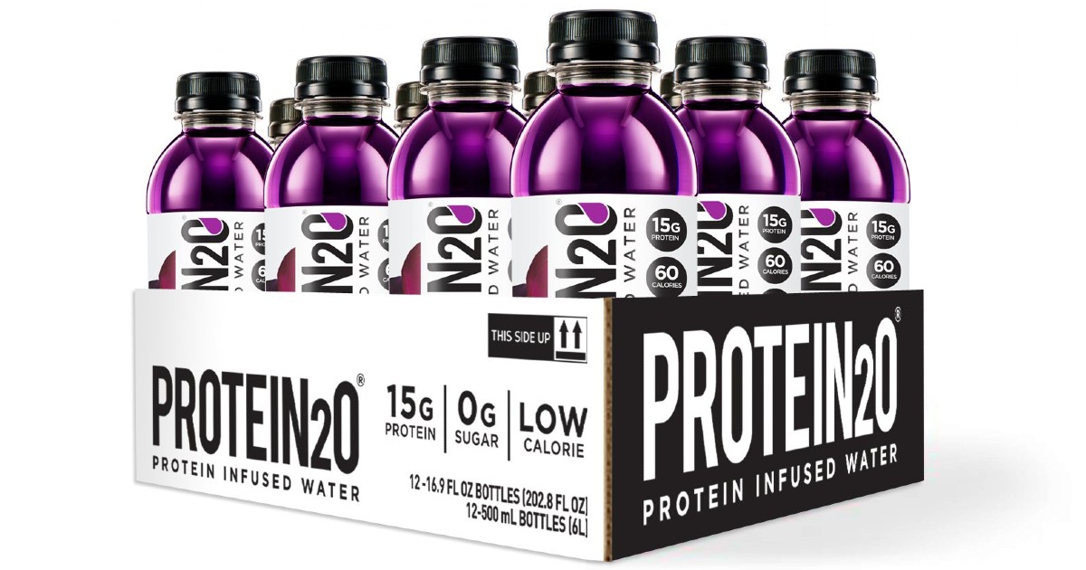 Protein2o 12-Pack Protein Infused Water ONLY $12.31 Shipped