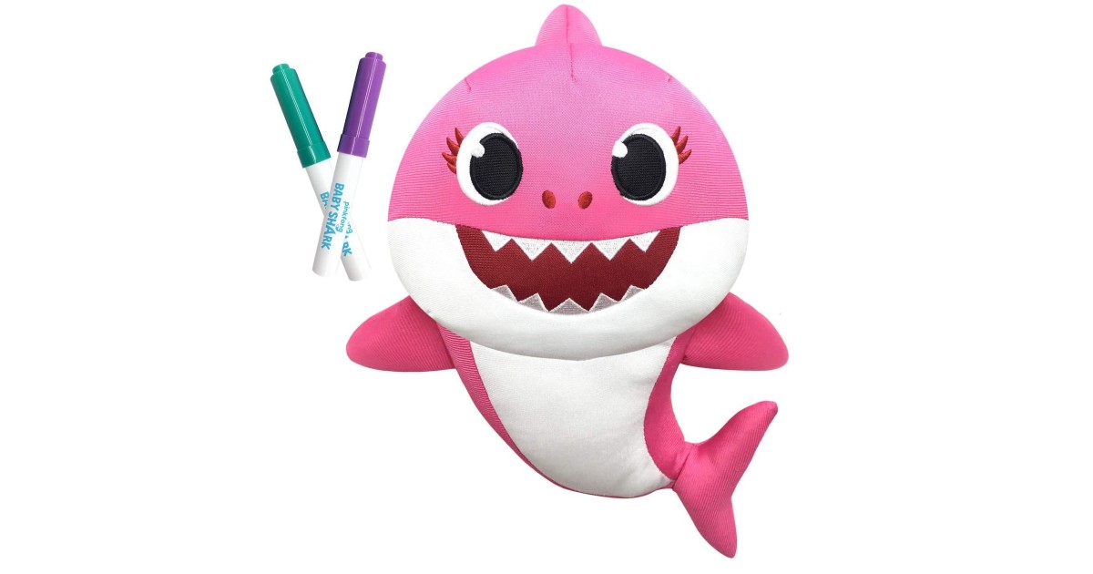 Pinkfong Baby Shark Doodle Me Doll on Amazon
