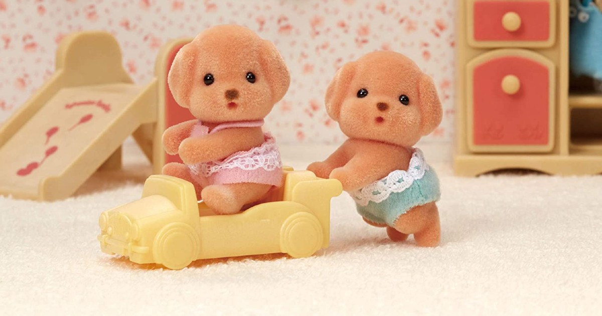Calico Critters Toy Poodle Twins ONLY $4.88 (Reg. $10)