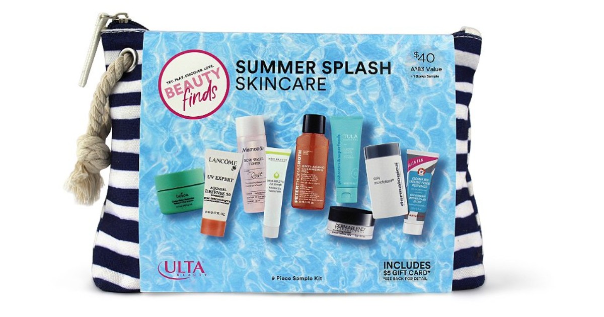 Summer Splash Skincare 9-Piece Set ONLY $19.99 at ULTA