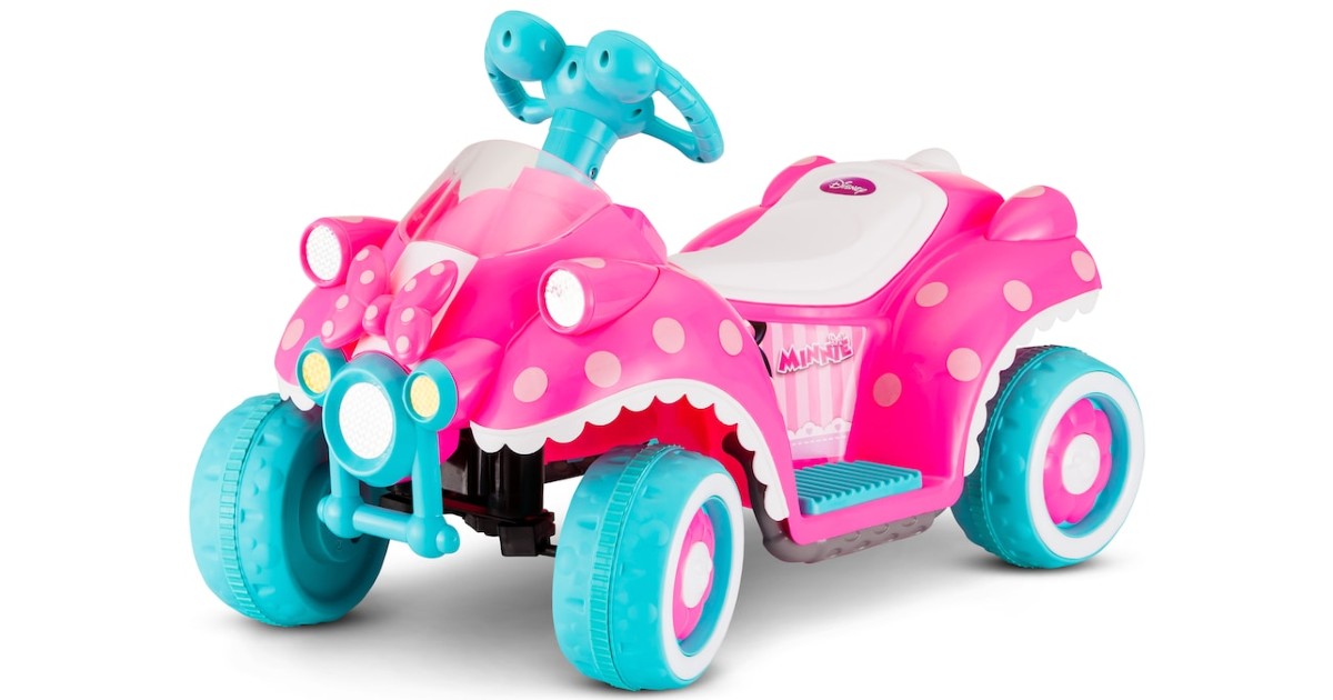 Disney's Minnie Mouse Hot Pink Ride-On ONLY $44.99 (Reg $90)