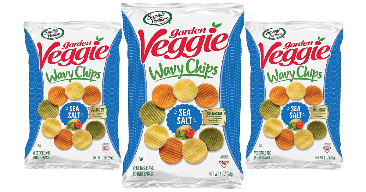 Sensible Portions Veggie Chips 24-Pack ONLY $10.84 Shipped