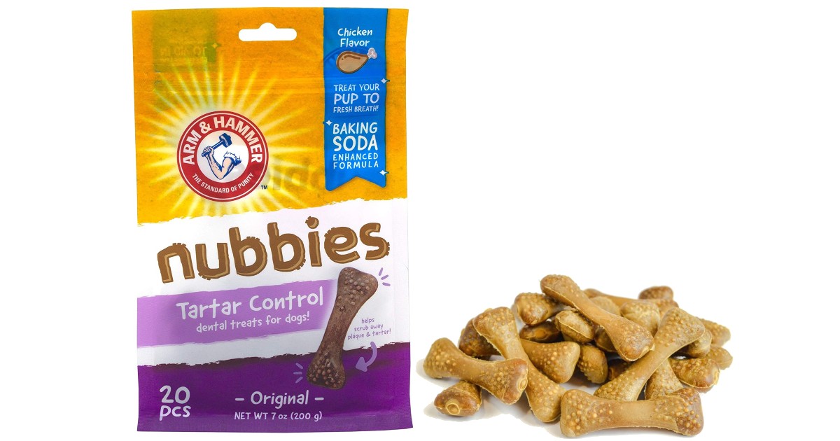 Arm & Hammer 20-Ct Bag Dental Treats for Dogs ONLY $2.61 Shipped