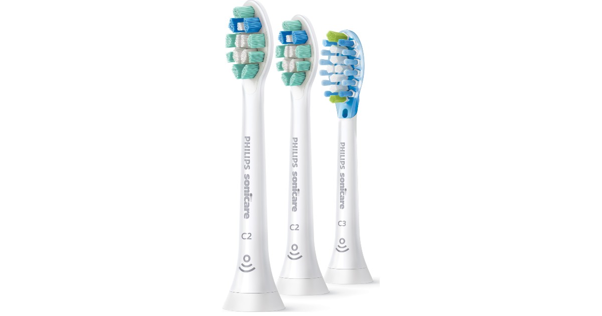 Philips Sonicare Toothbrush Replacement Head 3-Pk ONLY $9.99