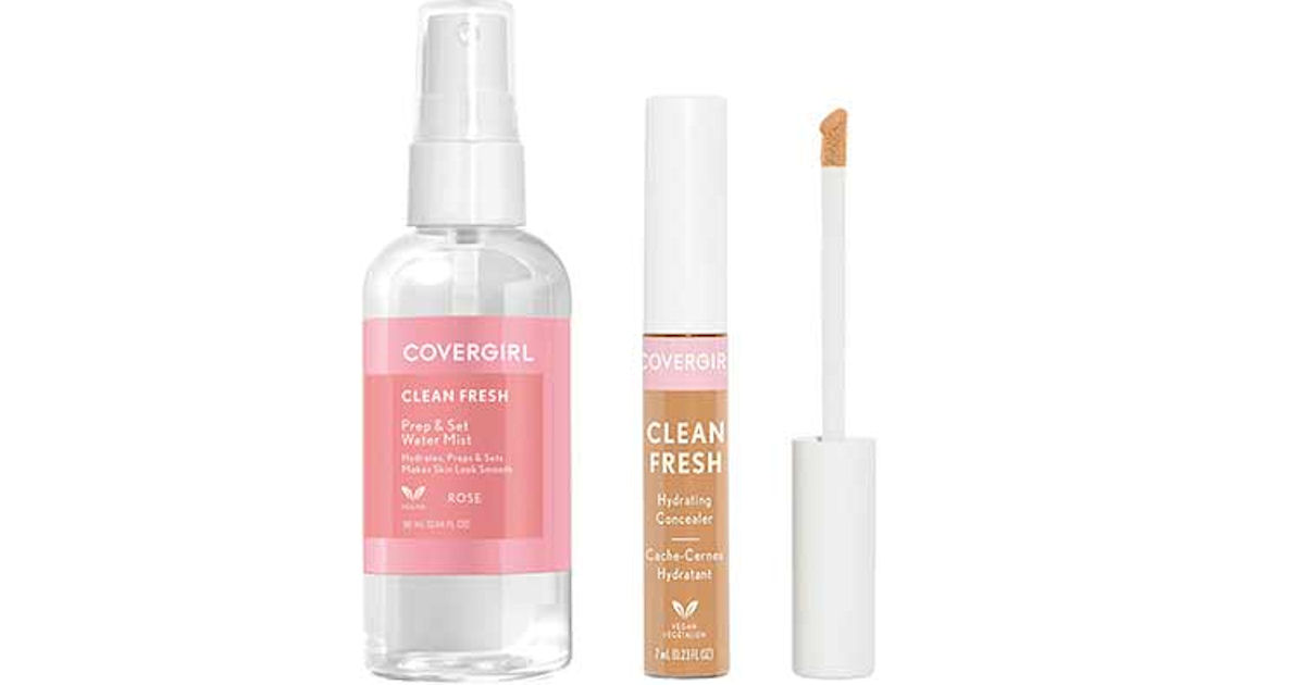 Free Covergirl Clean Fresh Setting Spray & Clean Fresh Concealer Free