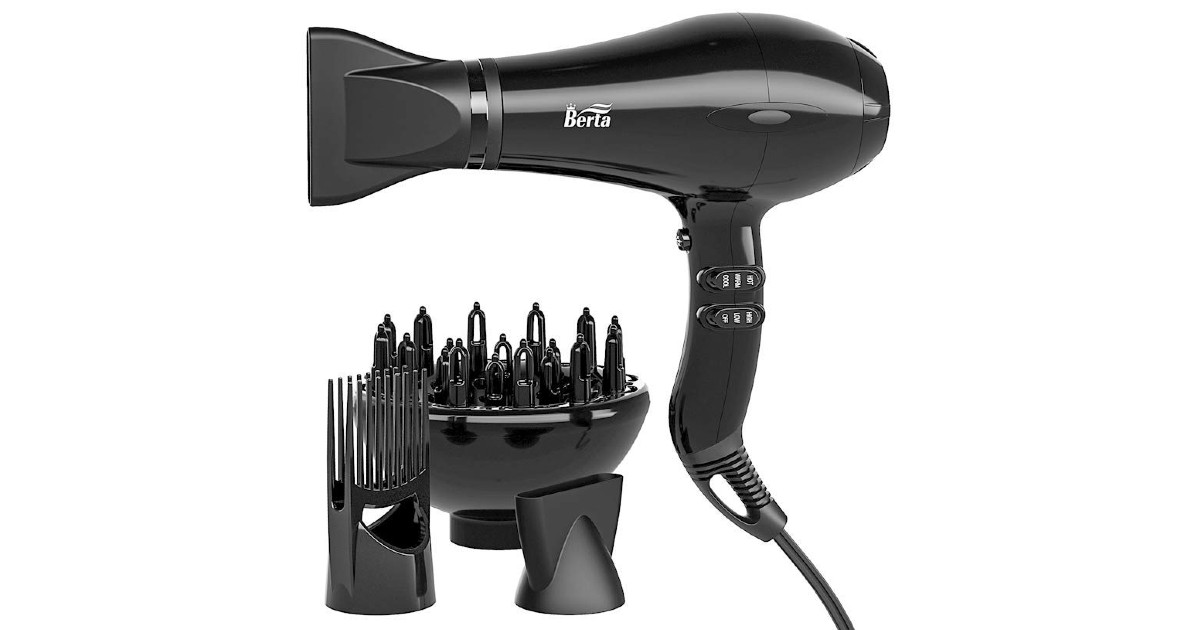 Ceramic Tourmaline Hair Dryer ONLY $20.70 Shipped