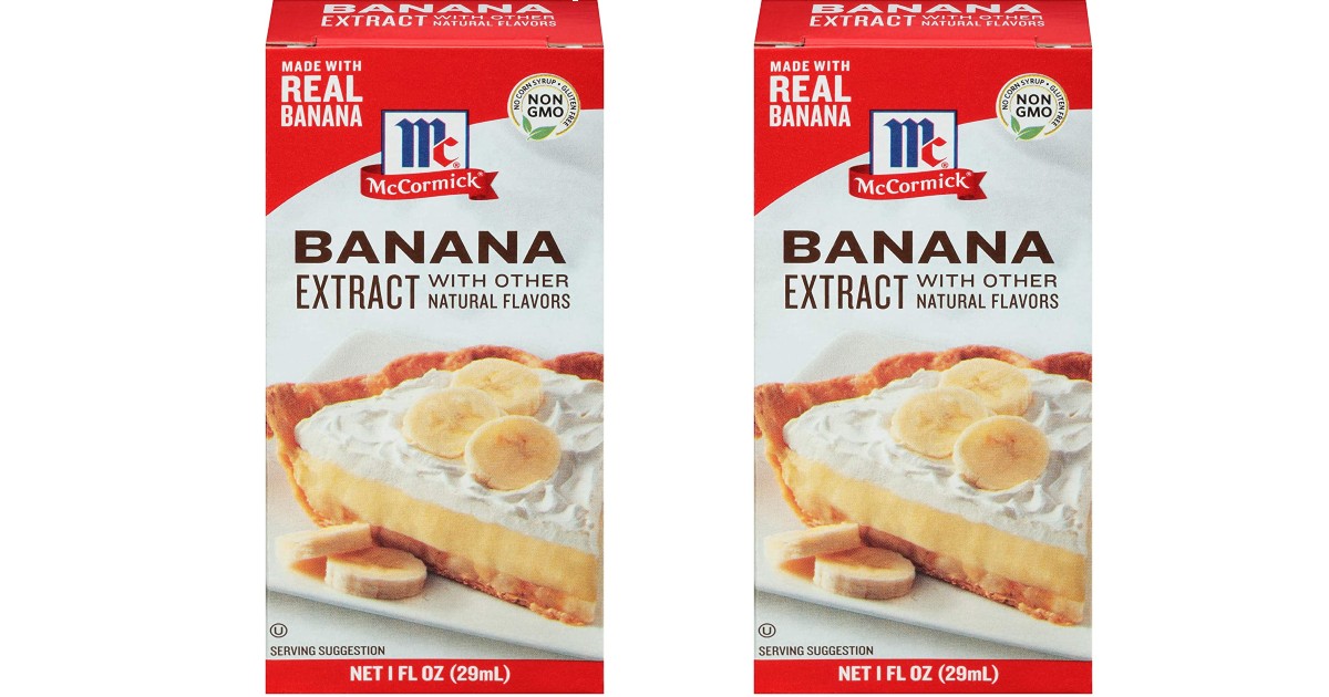 McCormick Banana Extract ONLY $2.18 Shipped