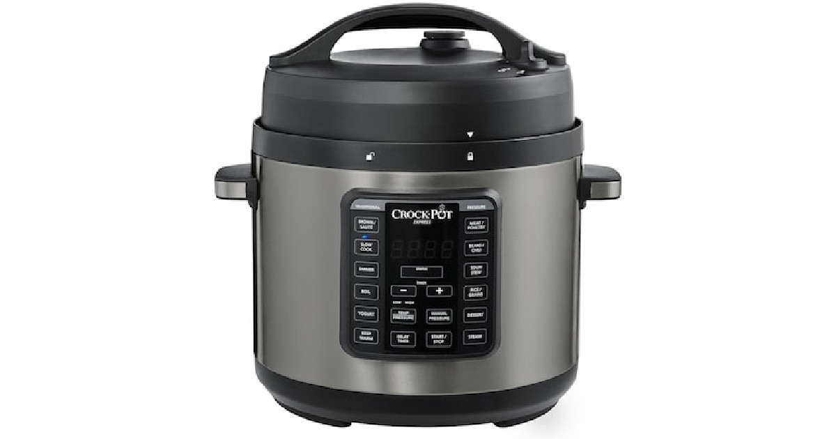 Crock-Pot Express 6-Quart Pressure Cooker ONLY $42.49 (Reg $120)