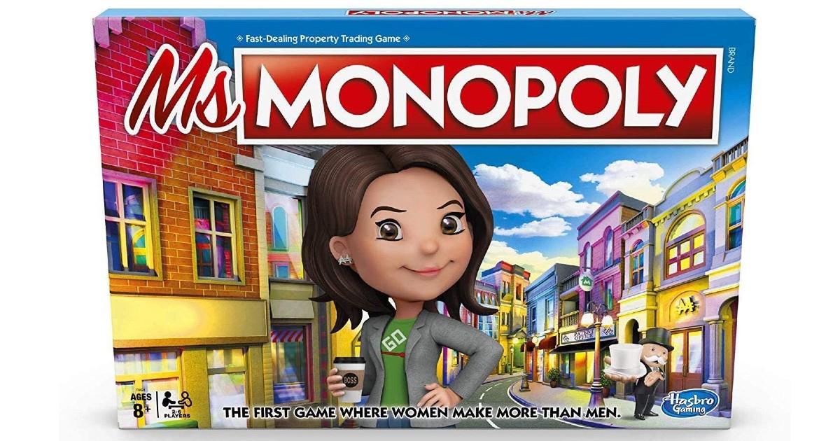 Ms. Monopoly Board Game at Amazon