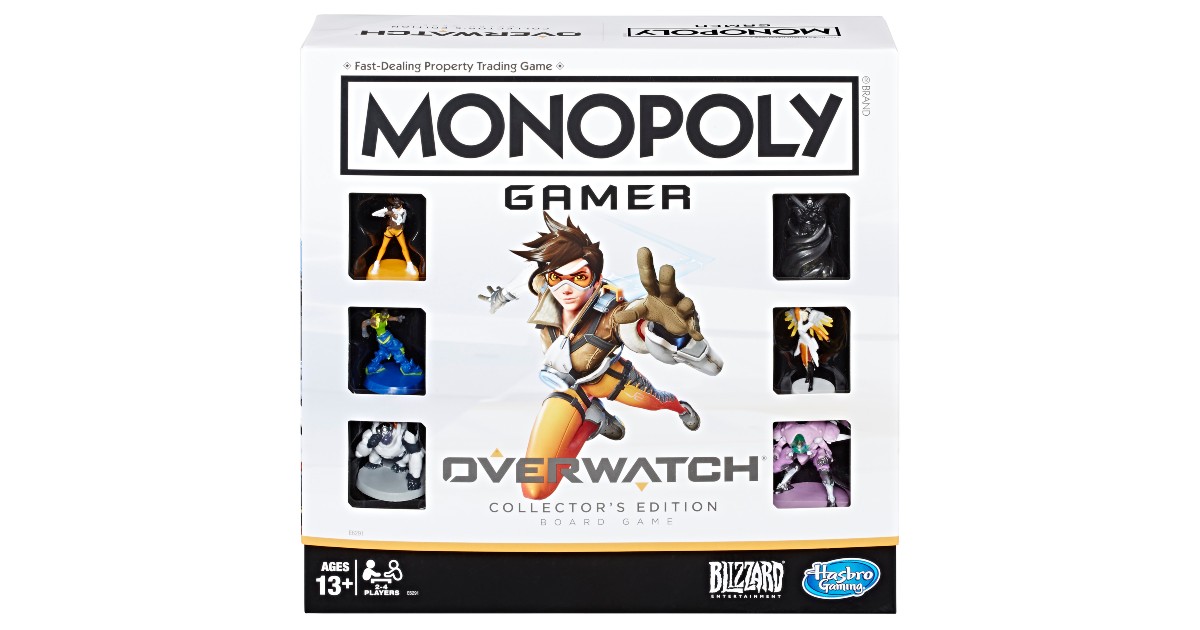 Monopoly Gamer Overwatch Board Game ONLY $9.99 (Reg $50)