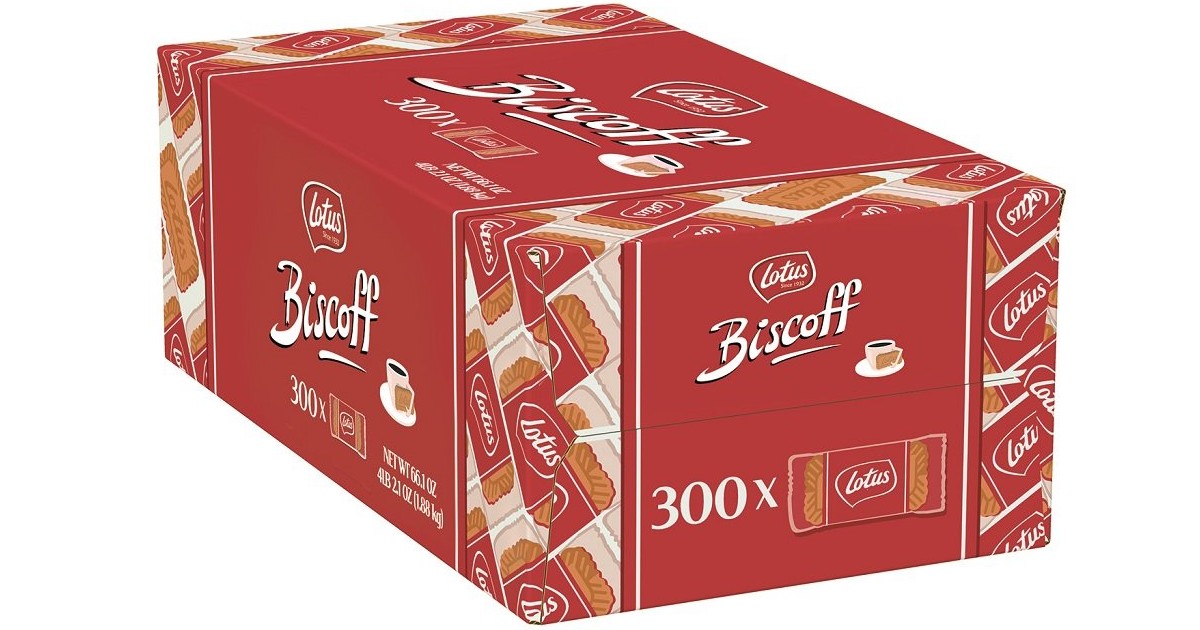 Lotus Biscoff Cookies 300-ct ONLY $18.53 Shipped on Amazon
