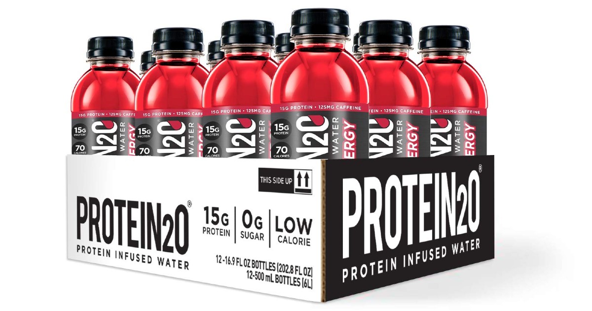 Protein2o 12-Pack Protein Infused Water ONLY $9.87 Shipped