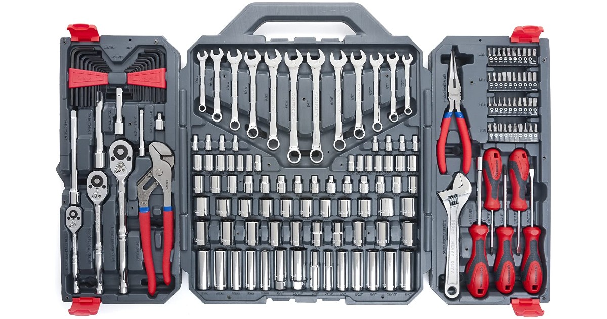 Crescent 170-Pc General Purpose Tool Set ONLY $73.66 (Reg $207)