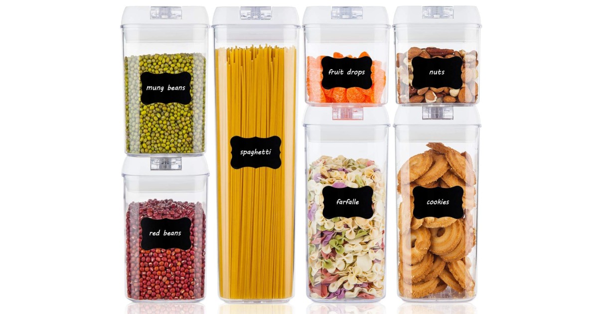 Airtight Food Storage Containers ONLY $28.59 (Reg. $51)