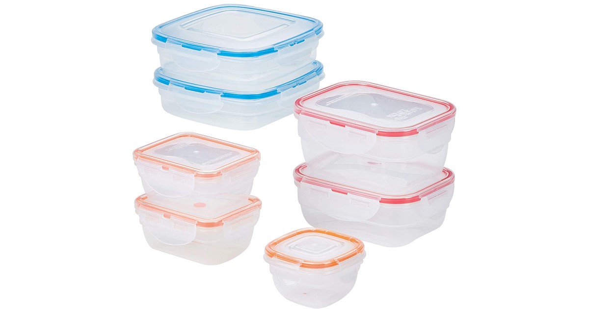 Food Storage Container Sets Food 14-Piece ONLY $13.99 (Reg $20)