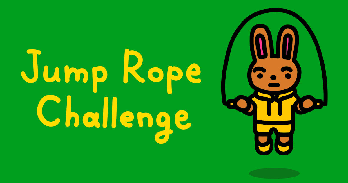 FREE Jump Rope Challenge Game.