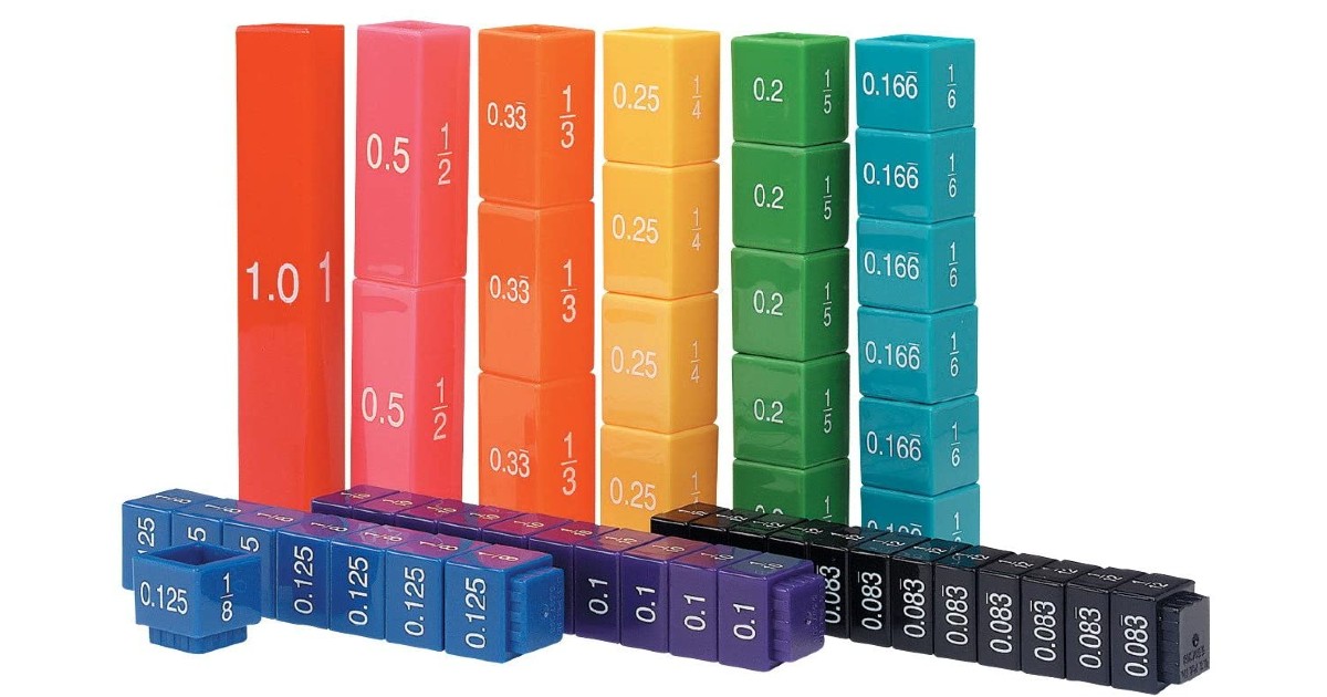 Learning Resources Fraction Tower on Amazon