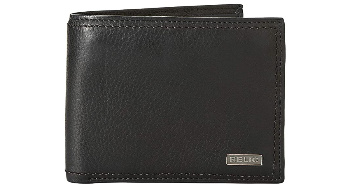 Relic by Fossil Men's Leather Wallet ONLY $13.99 (Reg. $28)