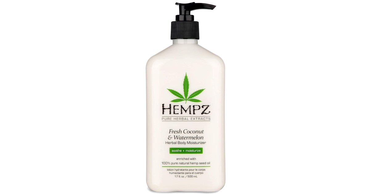 Hempz Fresh Coconut & Watermelon Moisturizing Lotion ONLY 7.24 Daily