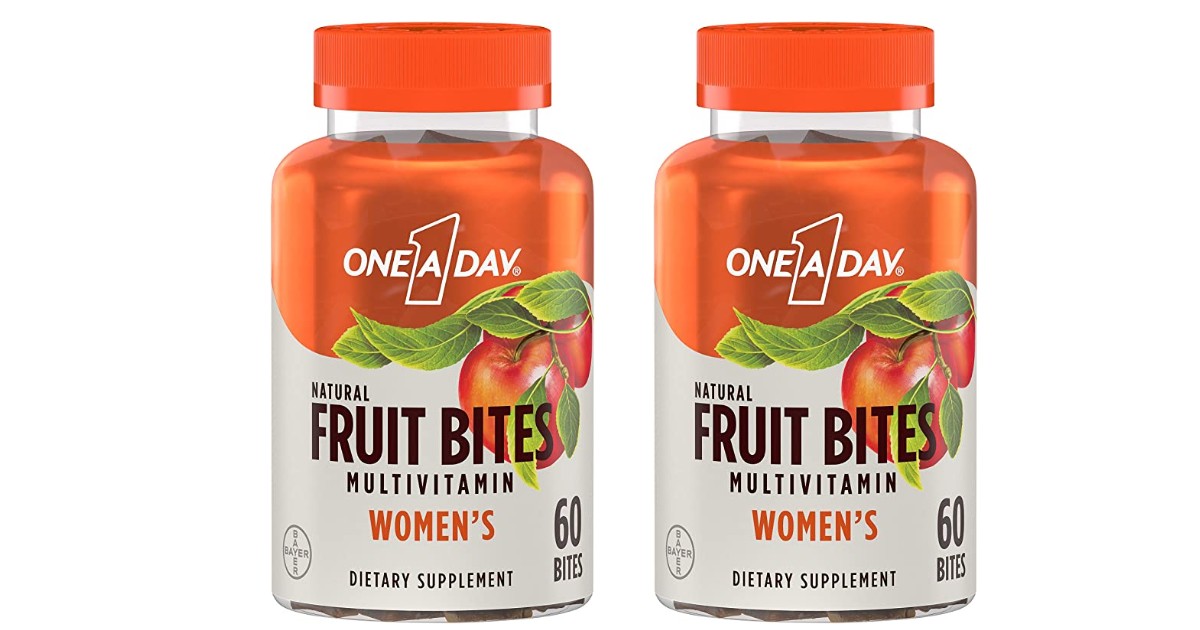 One a Day Fruit Bites ONLY $5.97 at Walmart (Reg $12)