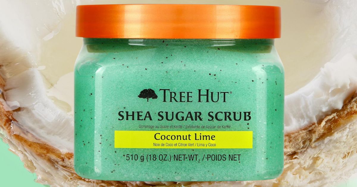 Tree Hut Shea Sugar Scrub Amazon Pequi ONLY $5.89 (Reg $9)