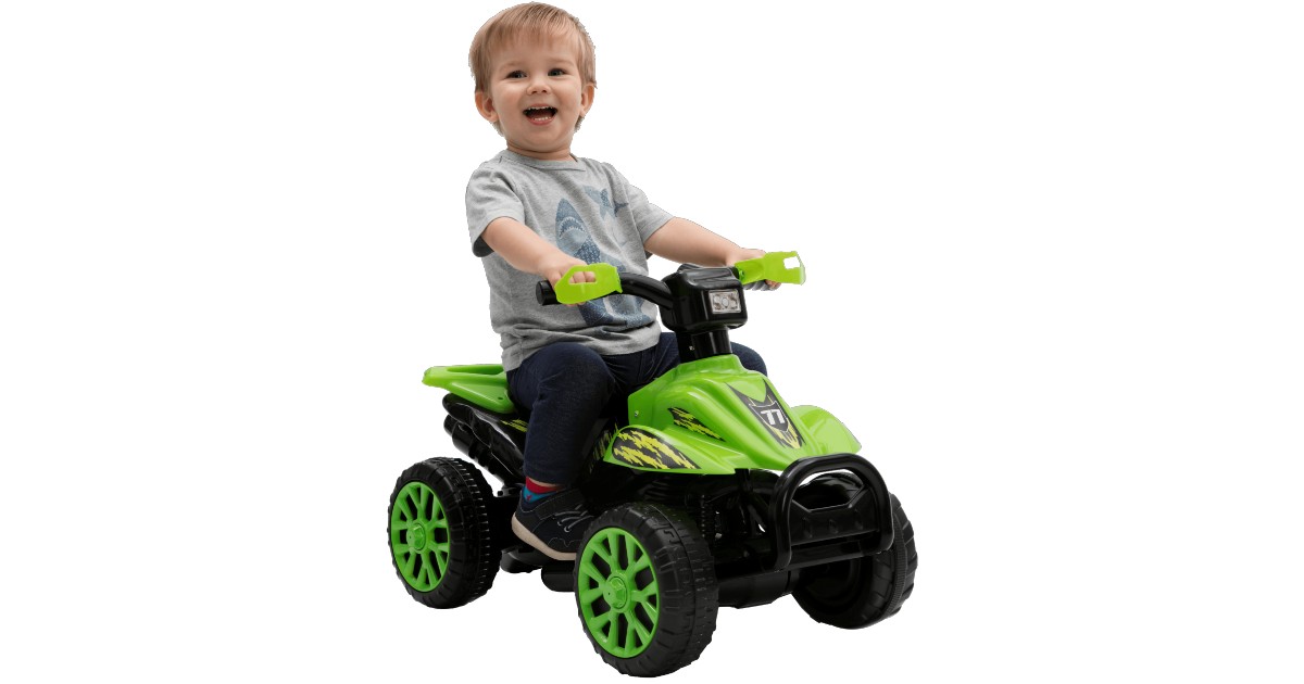 Kalee Green Quad ATV 6 Volt Ride-On Car 