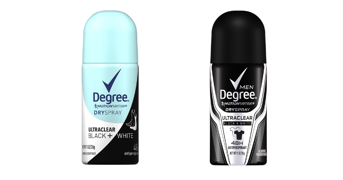 free degree deodorant