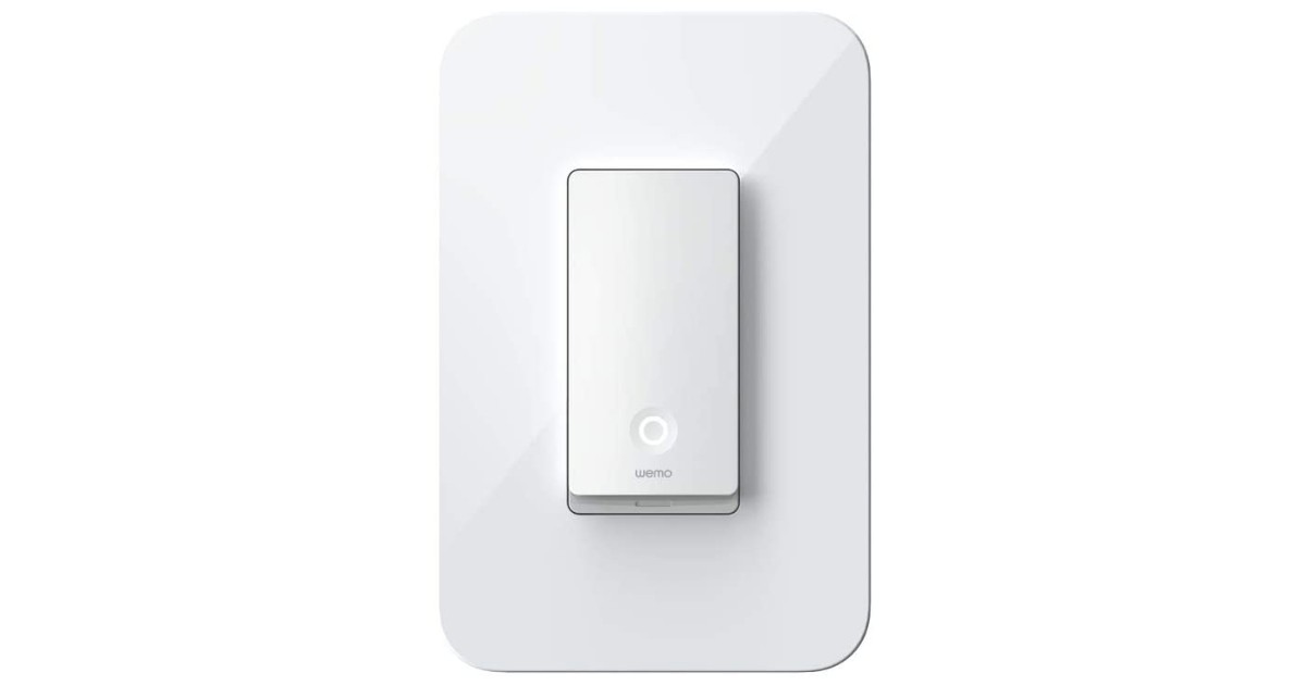 WeMo Smart Light Switch ONLY $29.99 Shipped (Reg $40)