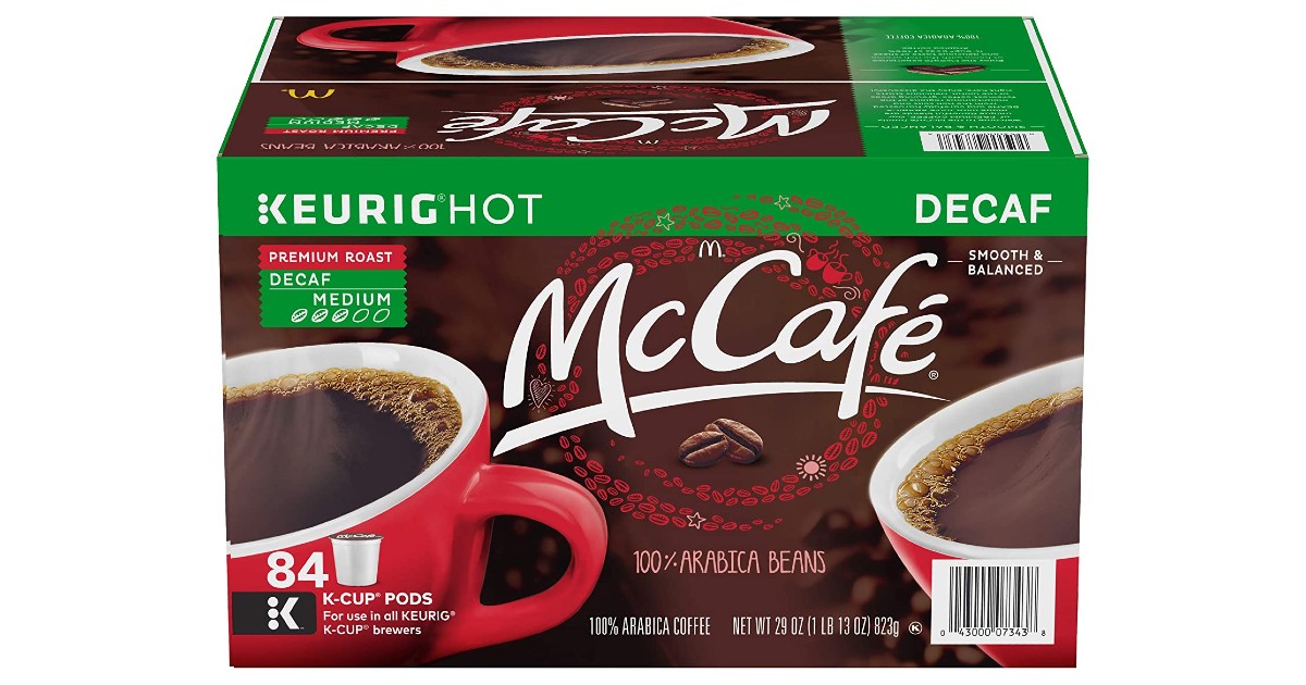 McCafe Decaf Coffee Pods 84-Count ONLY $26.80 Shipped 