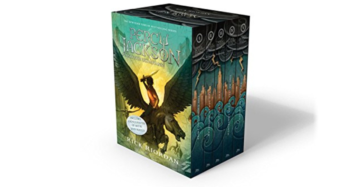 Percy Jackson and the Olympians 5-Book Set ONLY $21.00