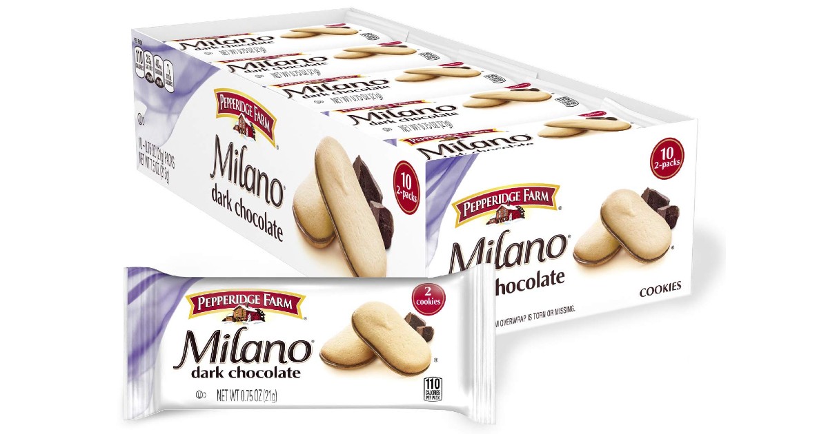 Pepperidge Farm Milano Cookies 10-Pack ONLY $4.40 Shipped