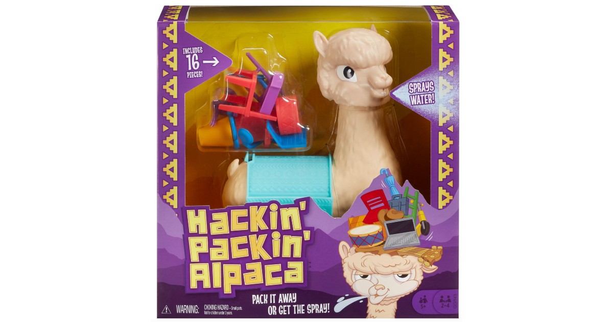 Hackin' Packin Alpaca Kids Game ONLY $4.88 (Reg $20)